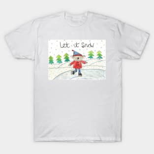 let it snow koala T-Shirt